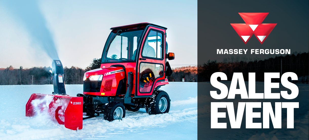 Manzer Equipment Sales Event