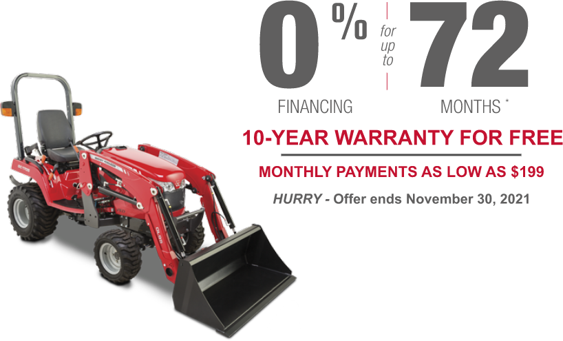 0% Financing for up to 72 months